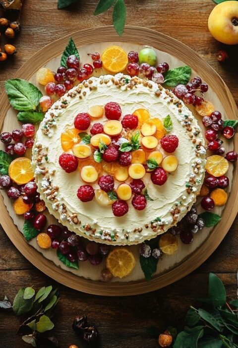 Un gâteau léger pour accompagner une salade de fruits avec élégance