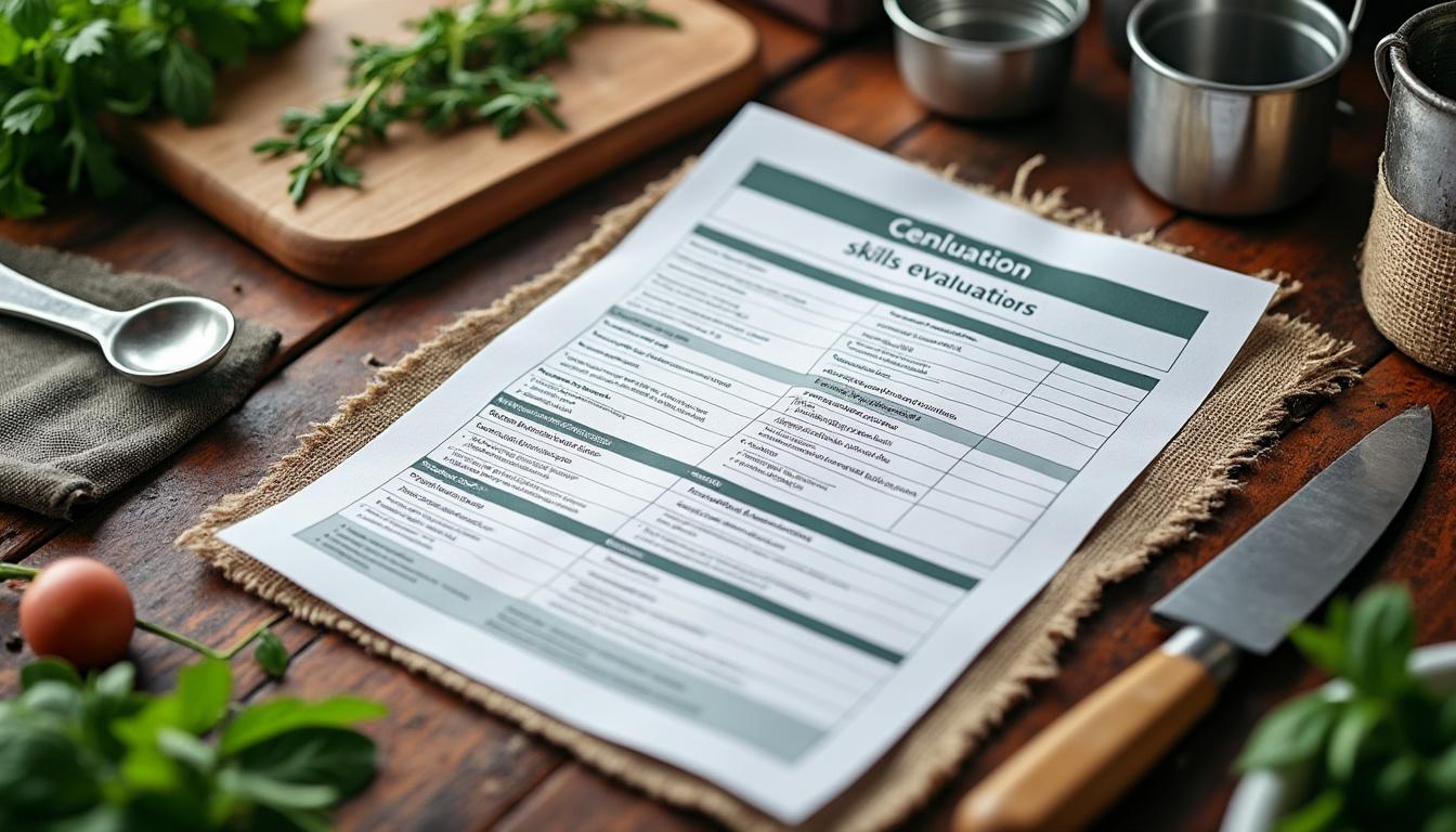 découvrez comment créer une fiche de bilan de compétences pour bac pro cuisine, efficace et pertinente. ce guide vous aidera à évaluer vos acquis, mettre en avant vos compétences culinaires et optimiser votre parcours professionnel dans le domaine de la gastronomie.