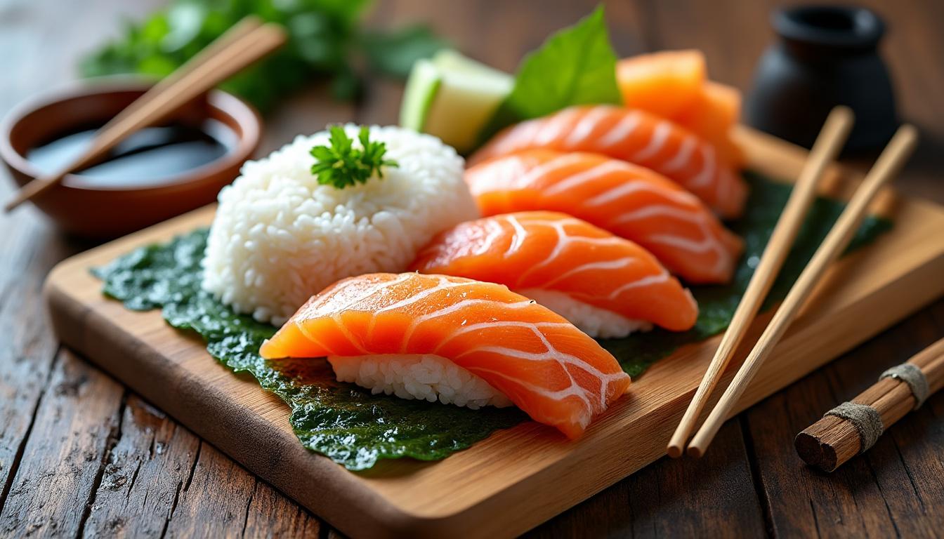 découvrez tous les secrets de la recette japonaise de sushis : ingrédients essentiels, étapes de préparation, astuces pour réussir et conseils pour savourer ces délices authentiques à la maison.