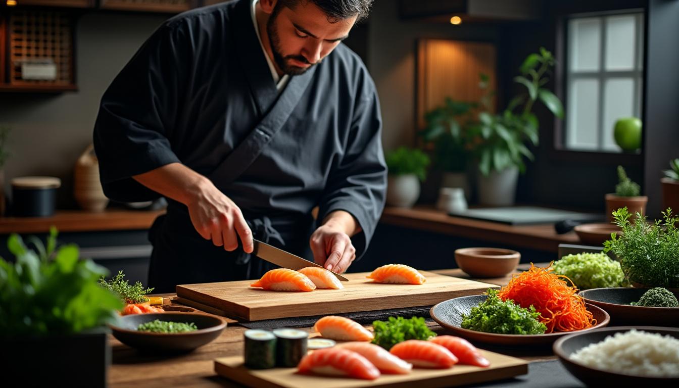 découvrez tous les secrets de la recette japonaise de sushis : ingrédients indispensables, étapes de préparation et astuces pour réussir vos sushis maison comme un chef.