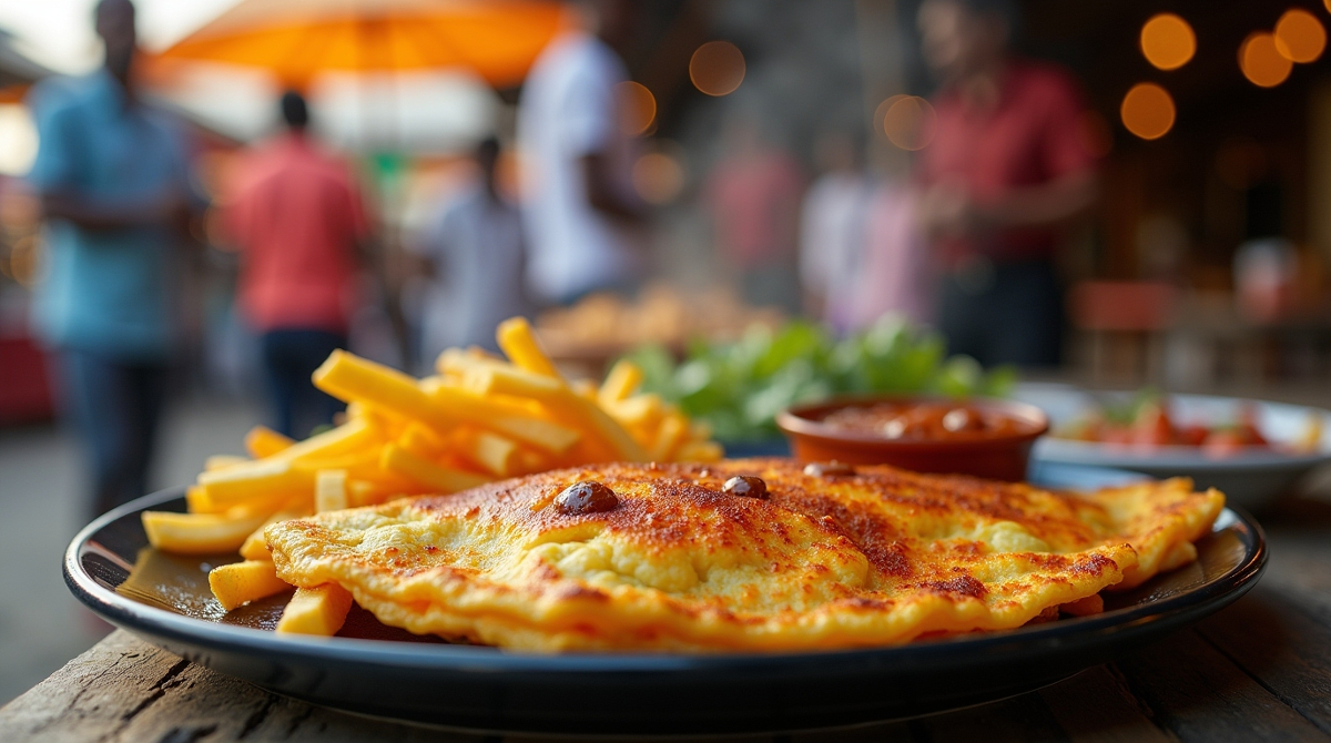 omelette aux frites