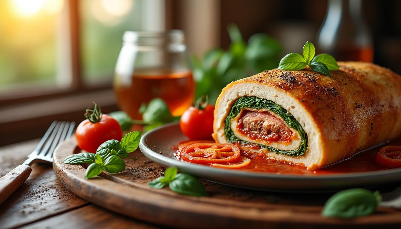 découvrez les meilleures astuces de grand-mère pour préparer un poulet farci à l'italienne savoureux, tendre et parfumé. conseils faciles, ingrédients authentiques et secrets de cuisson pour régaler toute la famille !