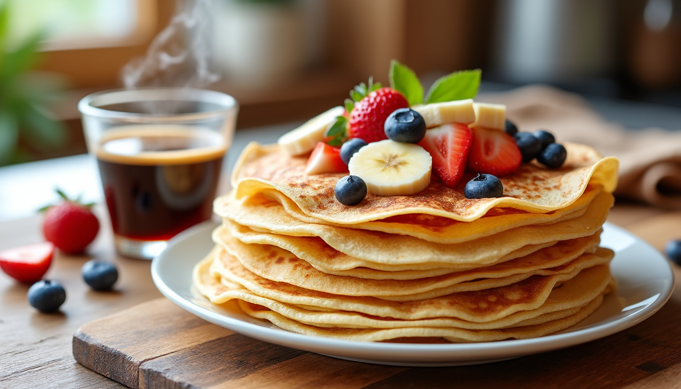 découvrez comment préparer des crêpes faibles en calories pour savourer ce plaisir sans culpabilité. astuces et conseils pour contrôler facilement vos apports tout en vous régalant.