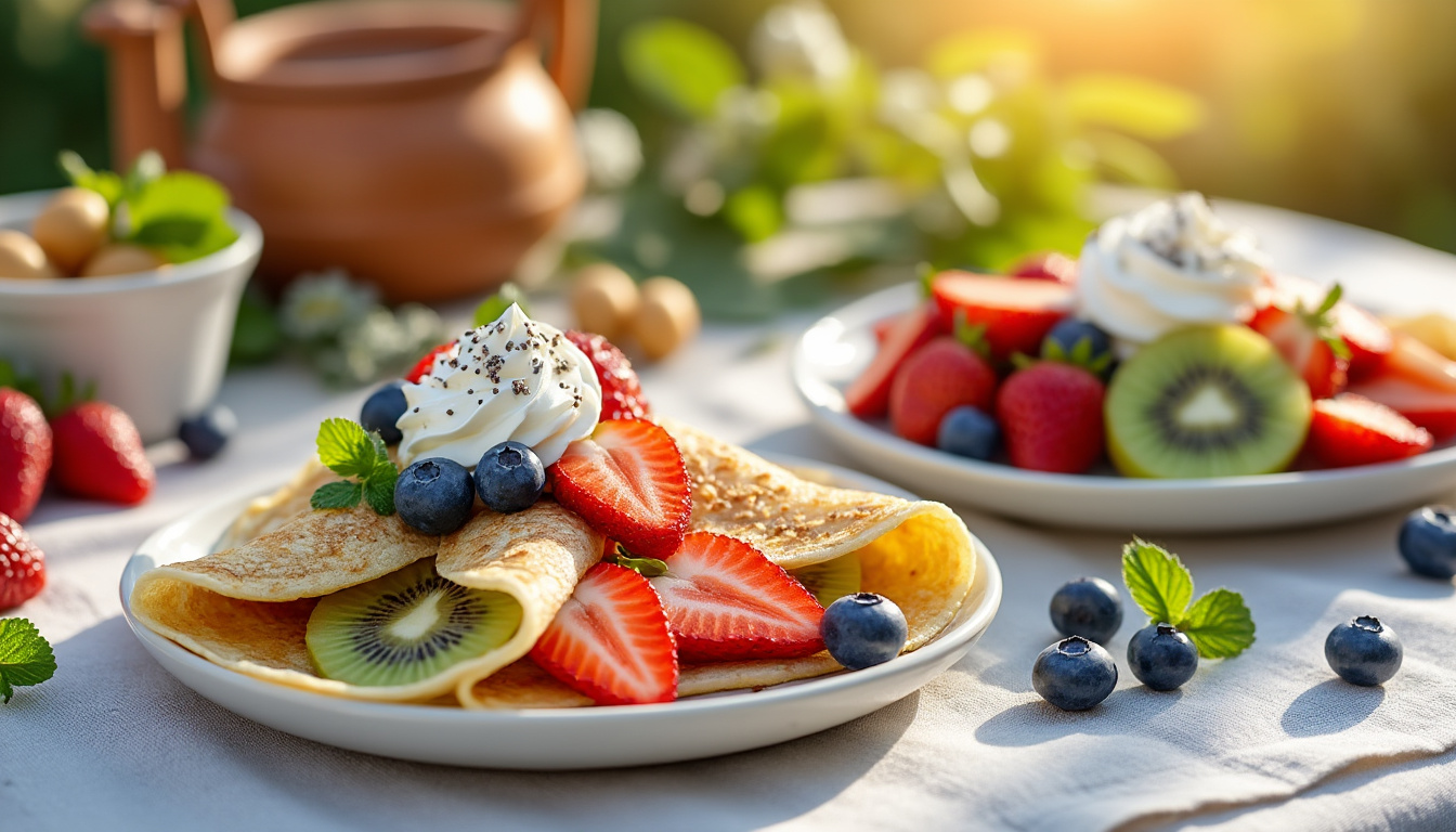 découvrez comment préparer des crêpes faibles en calories pour vous régaler sans culpabiliser, tout en maîtrisant vos apports nutritionnels et en restant en forme.