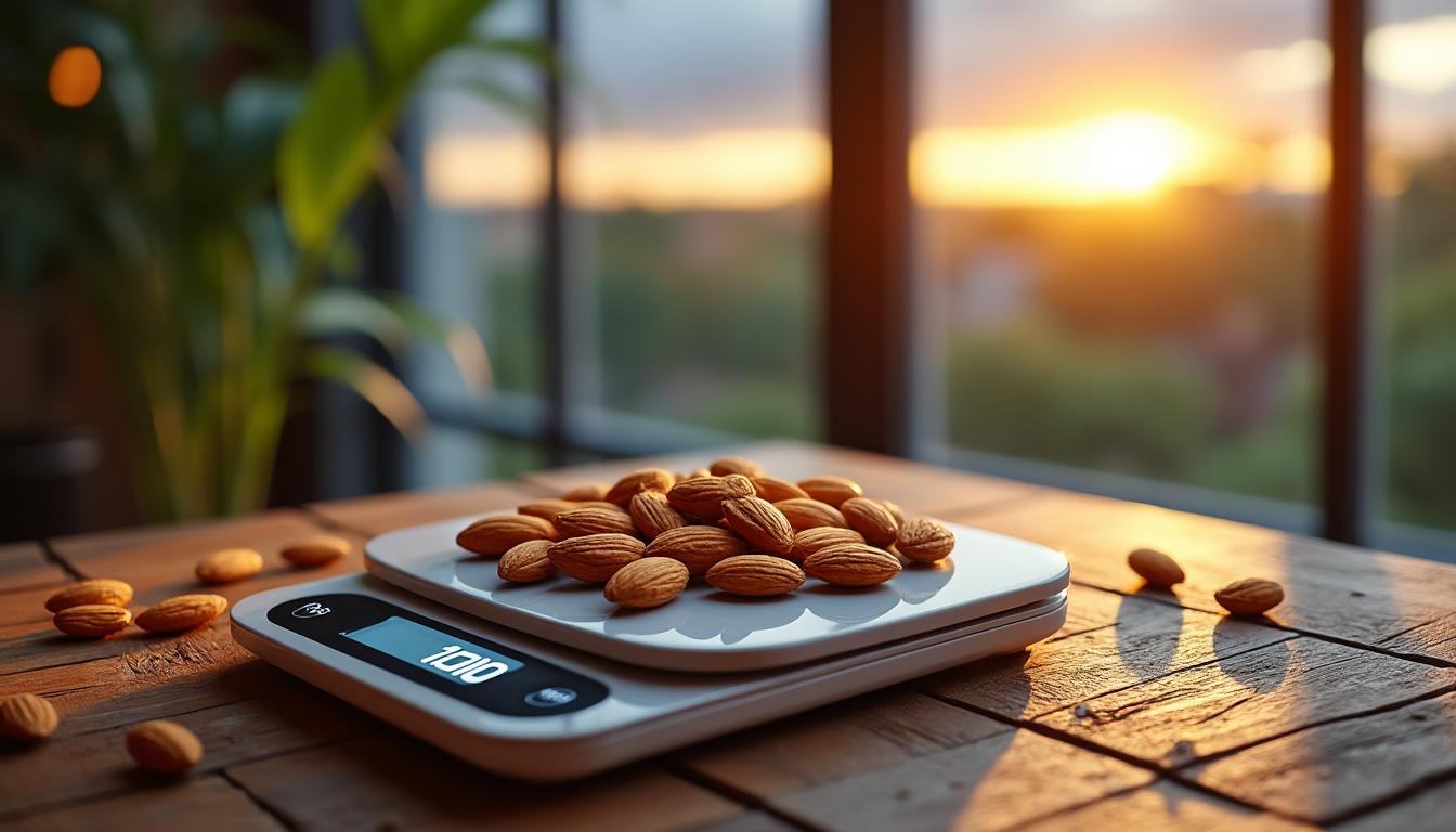 découvrez le nombre précis d'amandes contenu dans 100g et apprenez à doser facilement vos portions grâce à nos conseils pratiques.