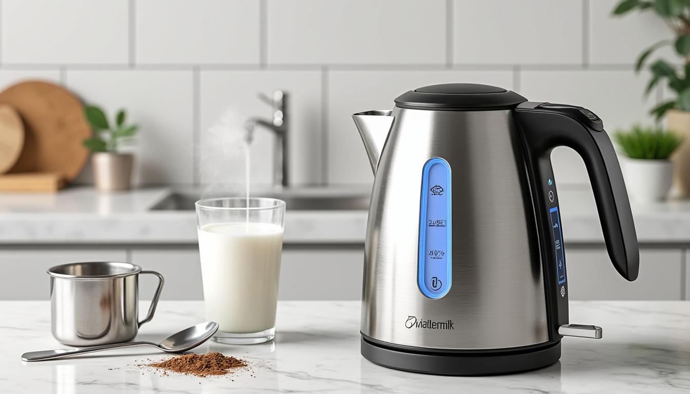 découvrez comment choisir la bouilloire à lait électrique idéale et apprenez à l'utiliser efficacement pour préparer vos boissons lactées préférées.