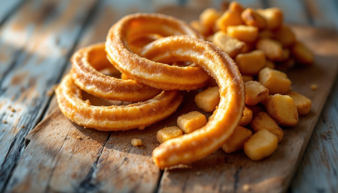 découvrez l'histoire et les saveurs des churros et chichis, ces délicieux beignets frits qui font le bonheur du goûter. recettes, astuces et traditions pour savourer ces gourmandises incontournables.