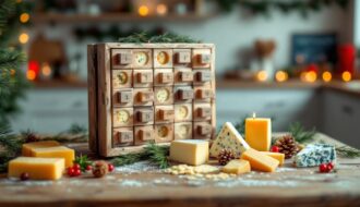 découvrez comment créer facilement votre propre calendrier de l'avent au fromage fait maison, une idée gourmande et originale pour les fêtes.