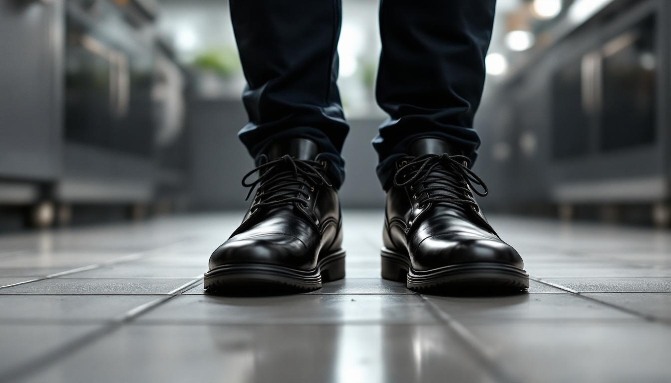 découvrez les tendances actuelles des chaussures de sécurité pour cuisine, alliant confort, style et protection optimale pour les professionnels de la restauration.