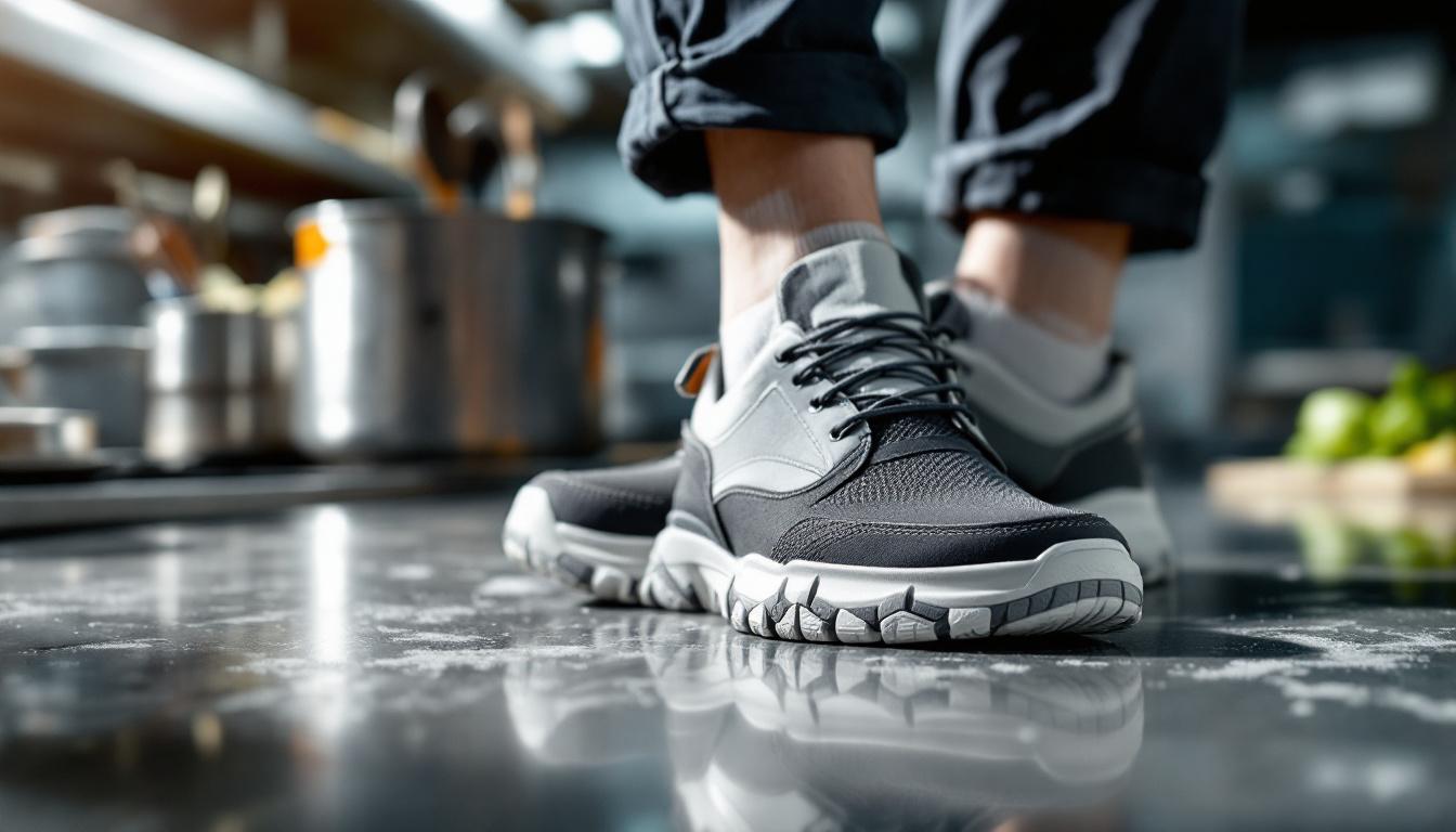découvrez les dernières tendances en vêtements de travail avec un focus sur les chaussures de sécurité pour cuisine, alliant confort, sécurité et style pour les professionnels du secteur.