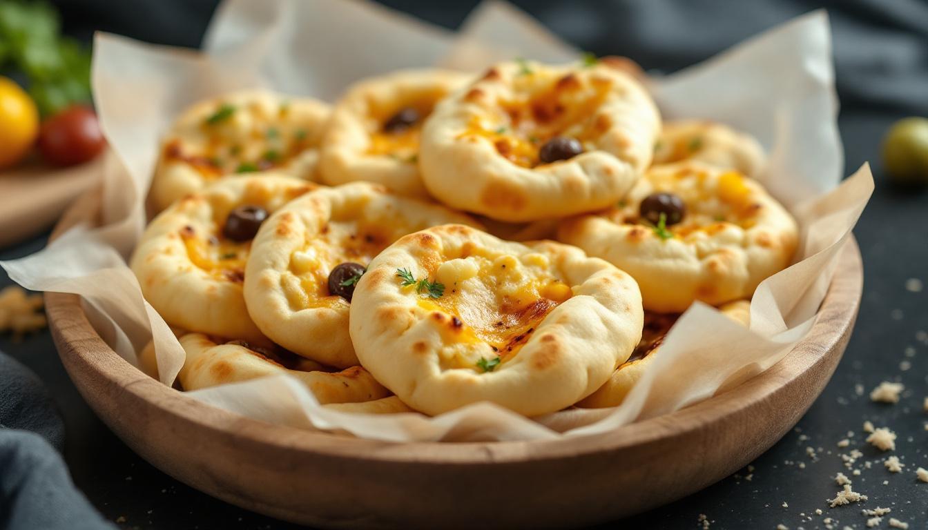 découvrez nos mini-batbouts, ces petits pains marocains moelleux à garnir avec vos ingrédients préférés pour des recettes savoureuses et personnalisées.