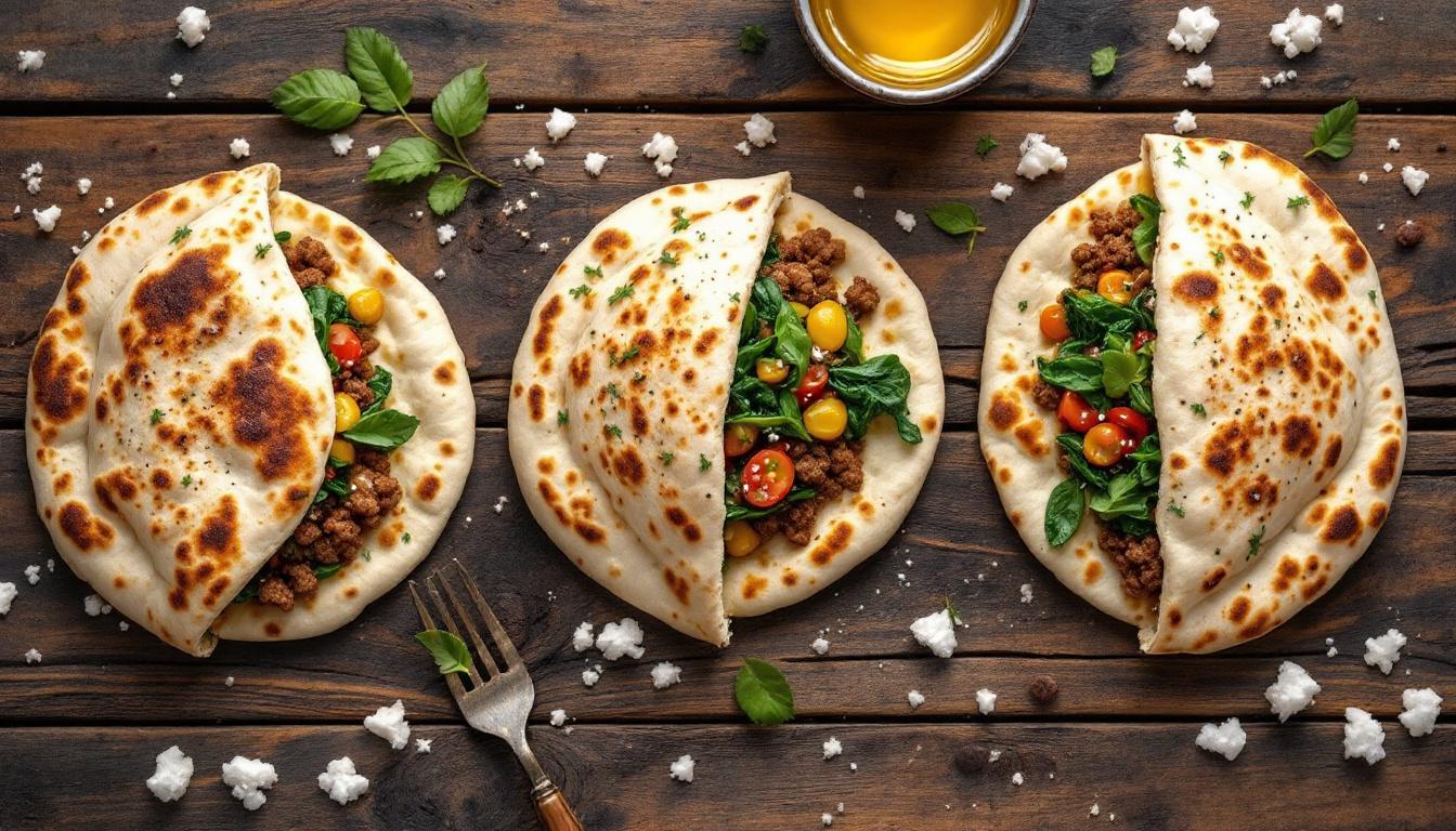 découvrez nos mini-batbouts, délicieux petits pains marocains à garnir selon vos envies pour des repas savoureux et personnalisés.