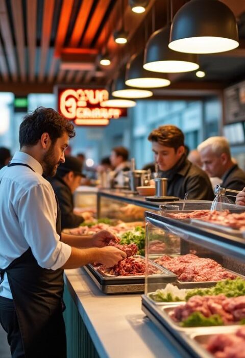 découvrez le service de viande halal chez quick, offrant des options savoureuses et adaptées à tous les clients soucieux de respecter leurs choix alimentaires.