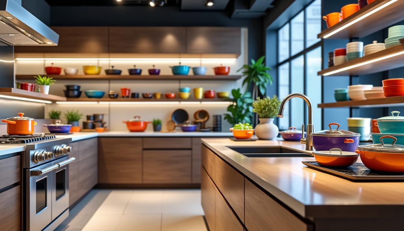découvrez notre sélection des meilleurs magasins e-commerce spécialisés dans la cuisine pour trouver ustensiles, équipements et ingrédients de qualité, et sublimer vos recettes.