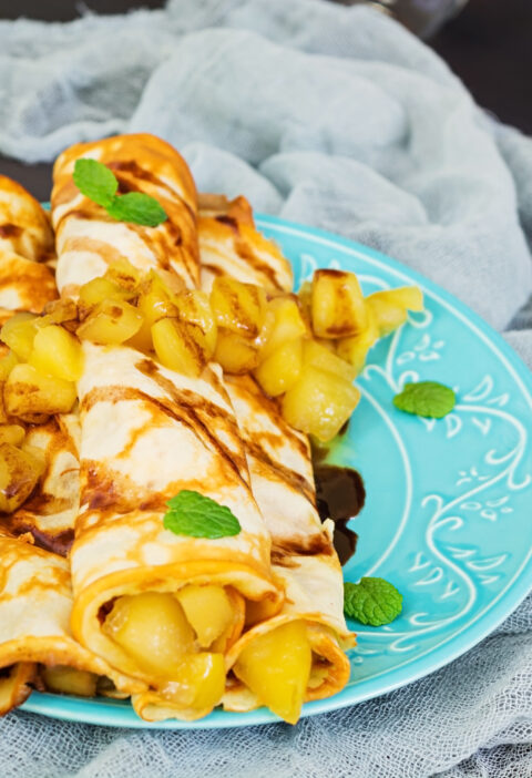 crêpe au pomme