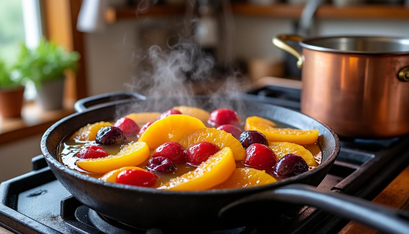 découvrez comment préparer facilement des fruits au sirop sans stérilisation pour une gourmandise rapide et savoureuse à partager.