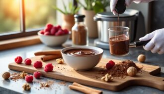 découvrez comment personnaliser facilement votre crème chocolat avec monsieur cuisine pour un dessert parfaitement adapté à vos goûts et envies.