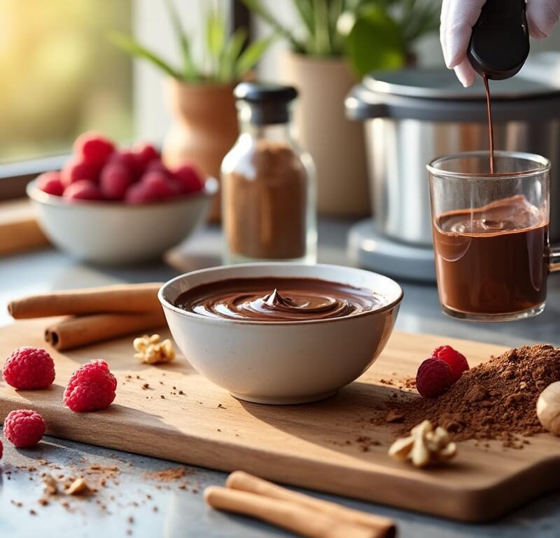 découvrez comment personnaliser facilement votre crème chocolat avec monsieur cuisine pour un dessert parfaitement adapté à vos goûts et envies.