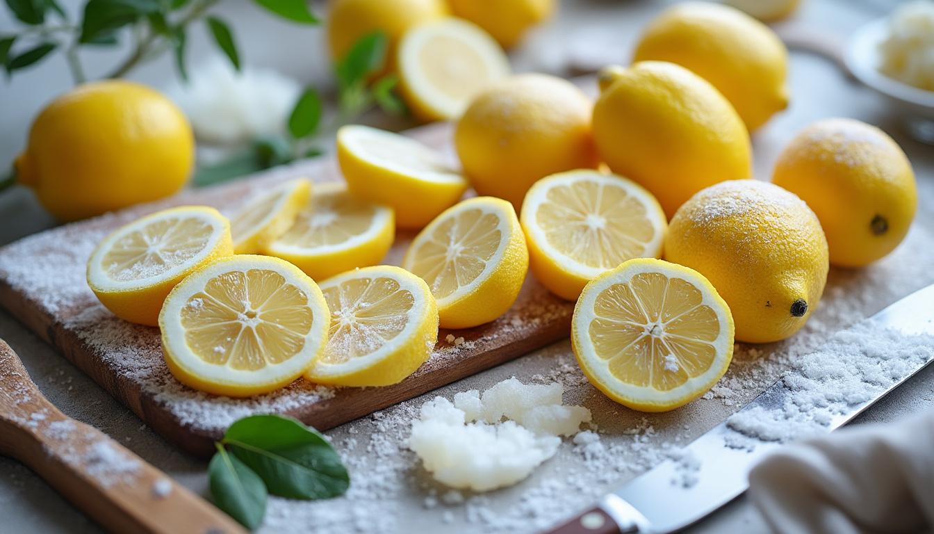 découvrez les meilleures astuces pour congeler des citrons efficacement et préserver toute leur fraîcheur et saveur pour une utilisation facile toute l'année.