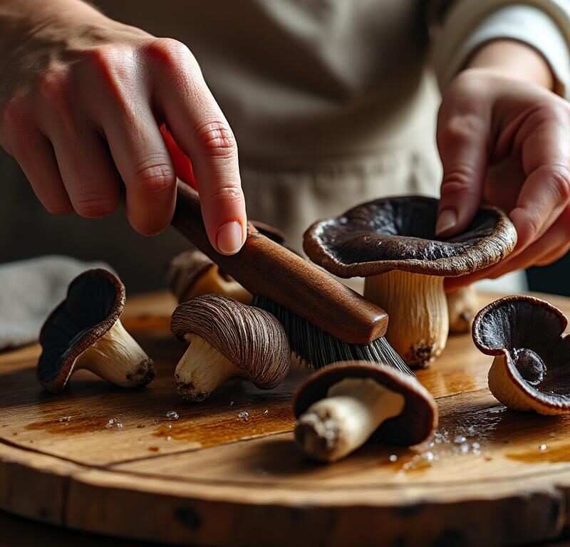 découvrez les astuces essentielles pour nettoyer efficacement les trompettes de la mort et préserver leur saveur unique. suivez nos conseils pratiques pour une préparation impeccable.