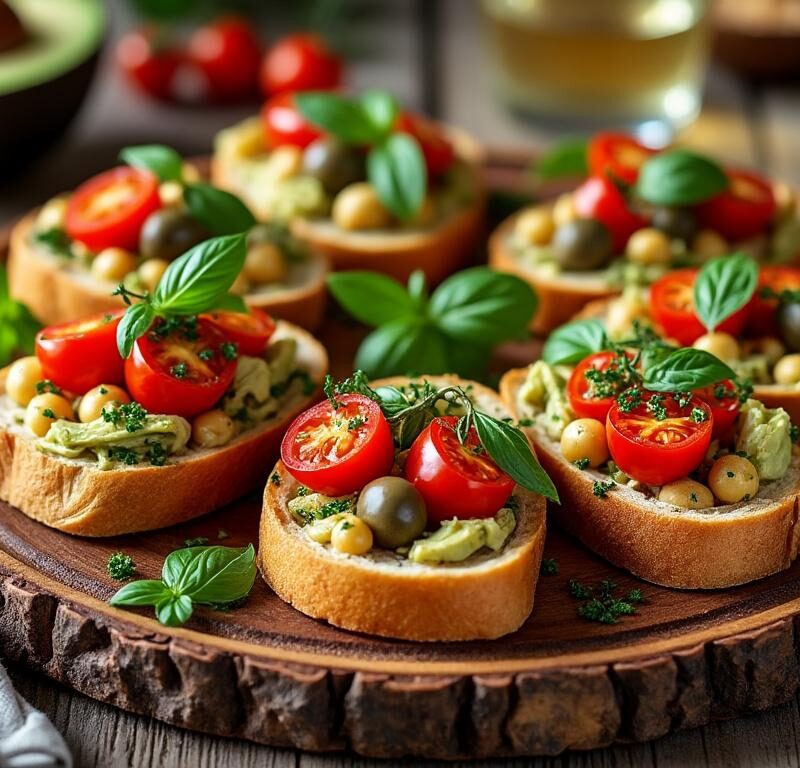 découvrez nos tapas végétaliens, des recettes savoureuses et colorées qui réveilleront vos apéritifs avec une explosion de saveurs saines et gourmandes.