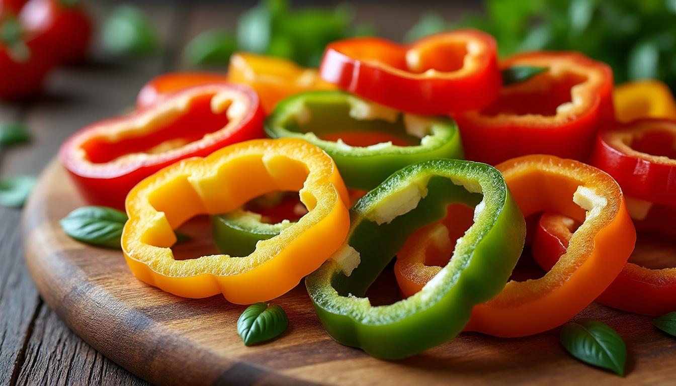 découvrez comment couper les poivrons en lanières peut sublimer vos plats en apportant texture et saveur, et faciliter leur cuisson pour des recettes savoureuses et colorées.