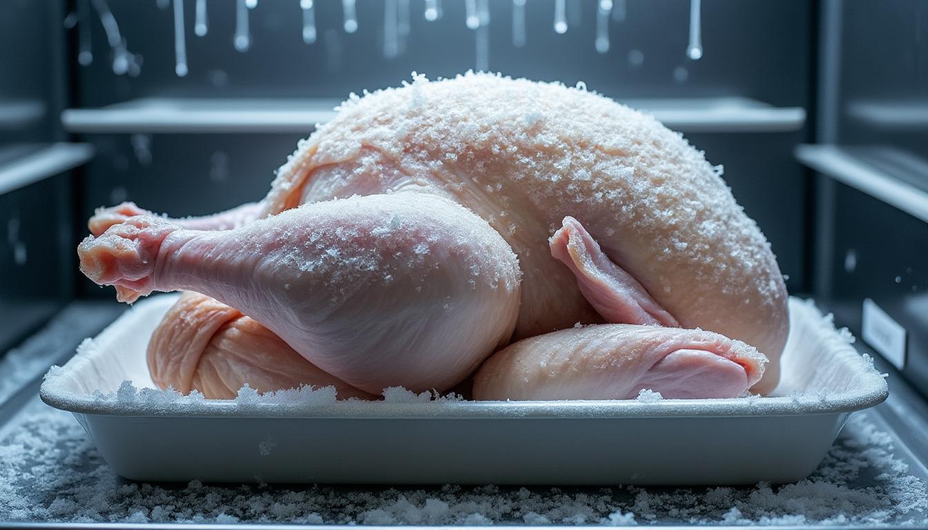 découvrez les risques potentiels pour votre santé liés à la consommation de poulet congelé depuis plus de 3 ans et apprenez comment assurer une conservation sûre de vos aliments.