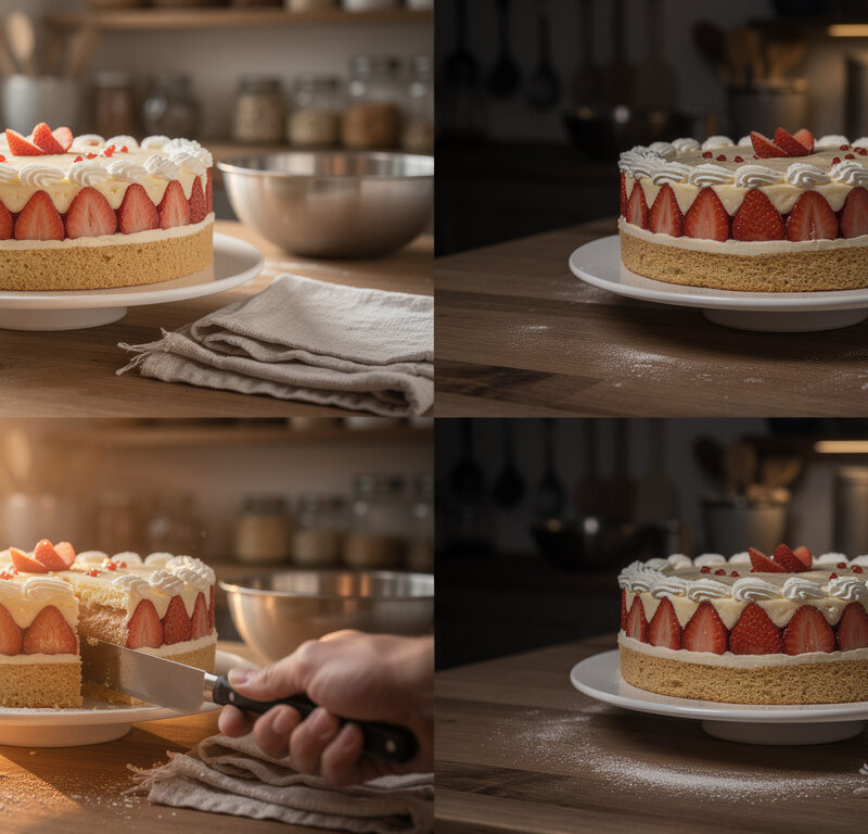 découvrez les astuces et étapes clés pour réussir la recette du fraisier de christophe michalak à tous les coups, et impressionnez vos proches avec ce dessert élégant et délicieux.