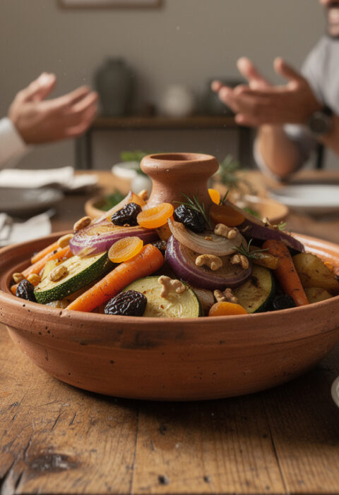 découvrez le tajine végétarien sucré salé, une recette savoureuse et originale idéale pour régaler toute la famille lors de vos repas conviviaux.