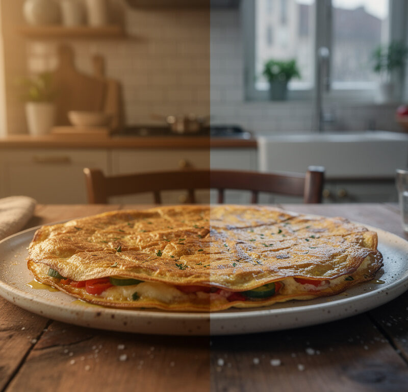 découvrez les bienfaits de la tortilla au four de cyril lignac, une recette savoureuse et équilibrée idéale pour un repas sain et gourmand.