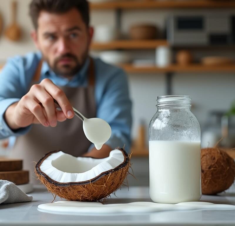 découvrez les risques liés à la consommation de lait de coco périmé et apprenez comment identifier les signes de détérioration pour protéger votre santé.