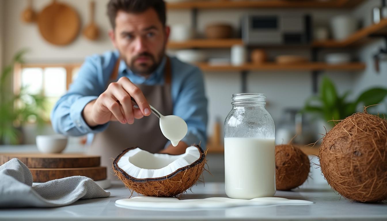 découvrez les risques liés à la consommation de lait de coco périmé et apprenez comment identifier les signes de détérioration pour protéger votre santé.