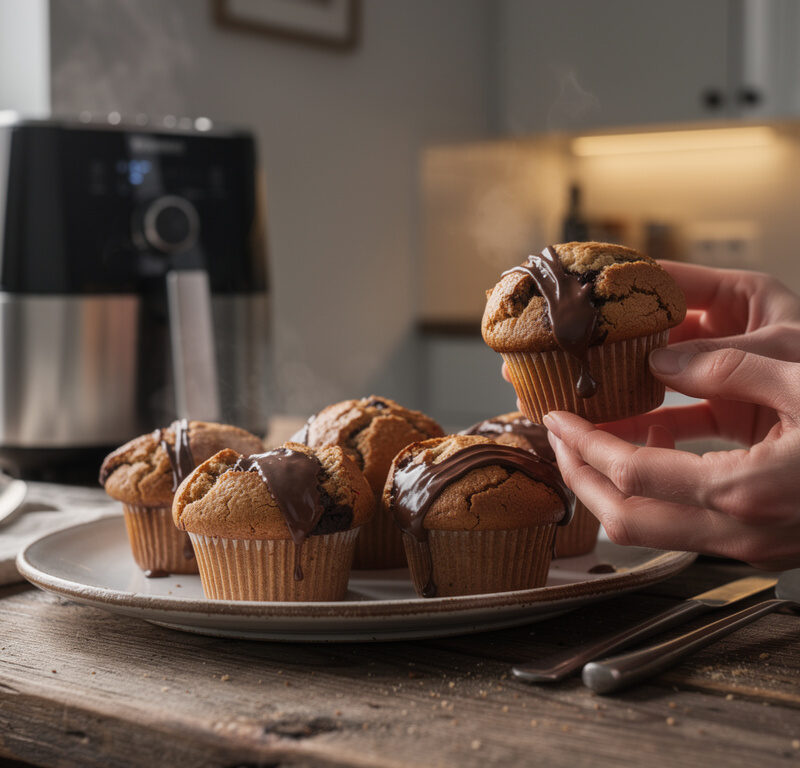 découvrez pourquoi les muffins nutella préparés à l'air fryer sont le dessert idéal pour des soirées gourmandes, alliant rapidité, simplicité et saveur irrésistible.