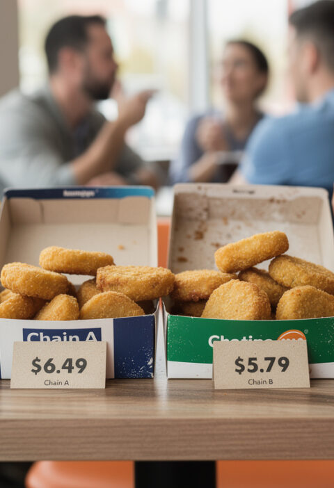 découvrez un comparatif détaillé du prix d'une boîte de 20 nuggets chez mcdonald's et chez d'autres fast-foods populaires pour mieux choisir selon votre budget.