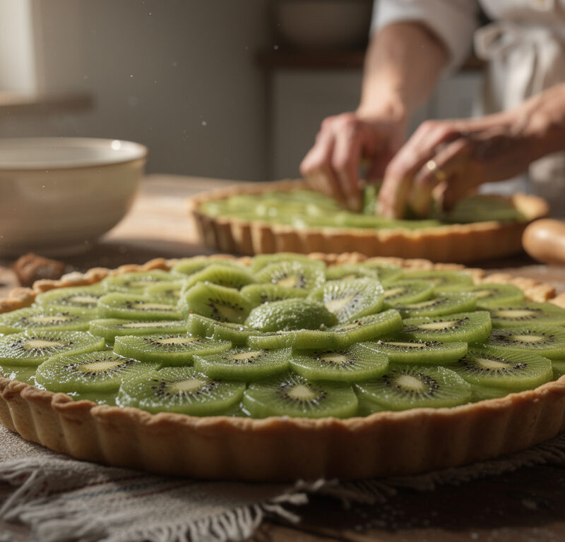 découvrez la recette authentique de la tarte au kiwi de grand-mère, un dessert traditionnel familial à savourer et transmettre de génération en génération.