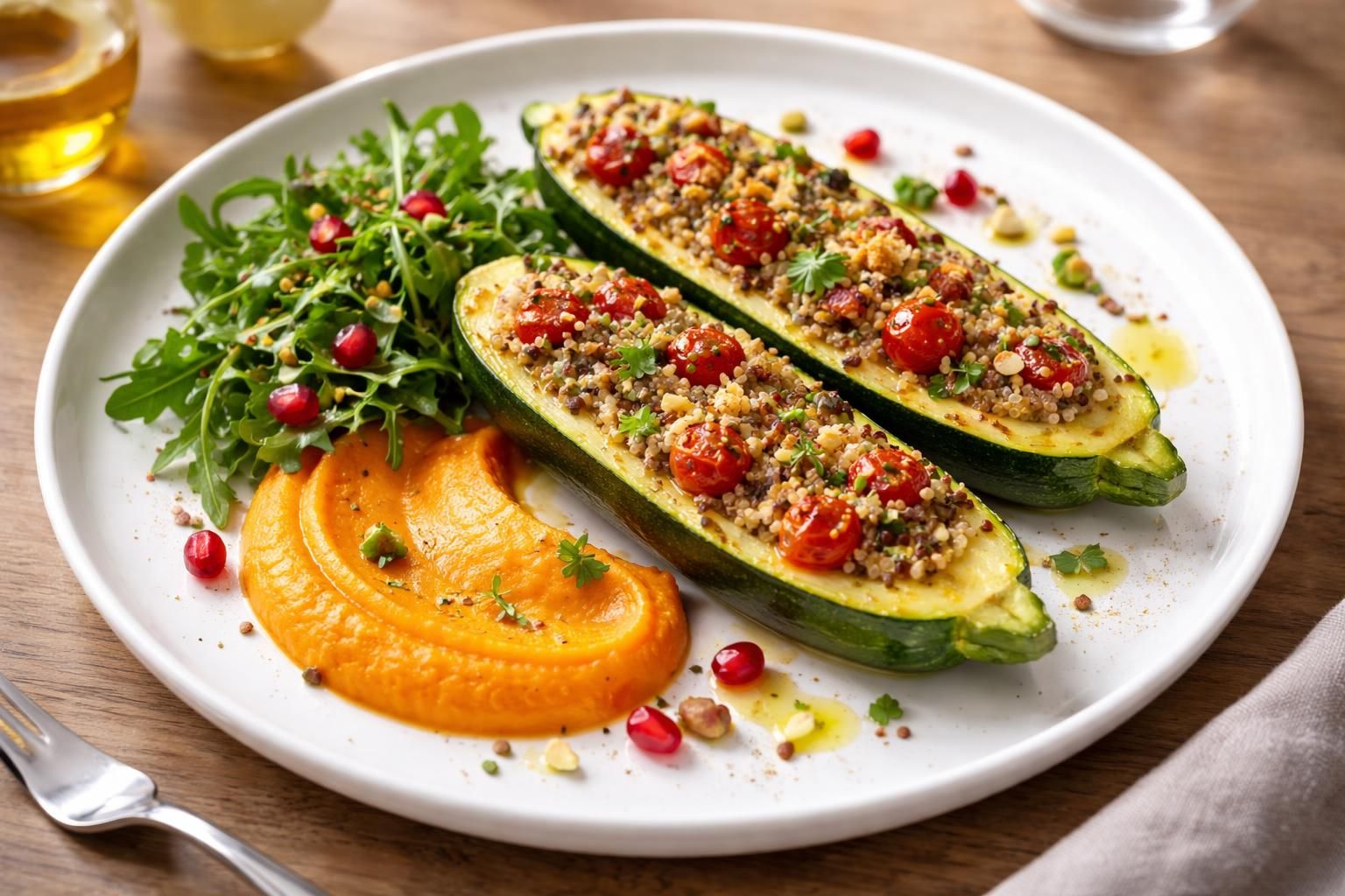 découvrez des idées originales d'accompagnements pour courgettes farcies afin d'impressionner et surprendre vos invités lors de vos repas.