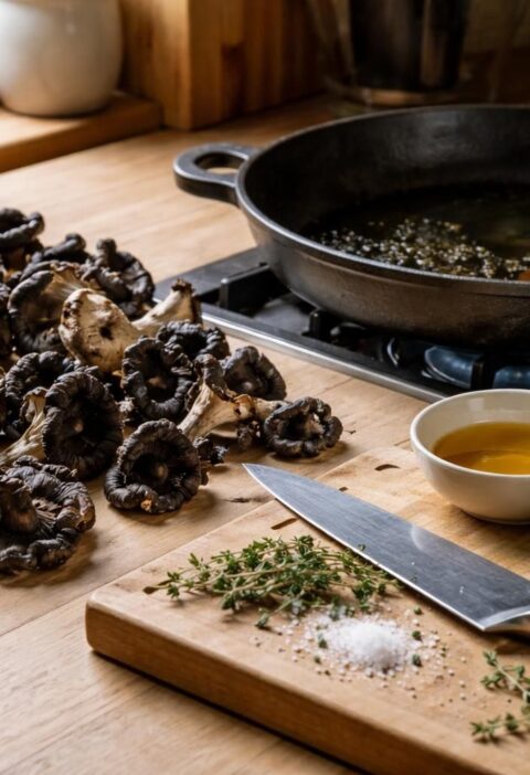 découvrez comment cuire des trompettes de la mort avec nos astuces incontournables et recettes savoureuses pour sublimer ce champignon délicat.