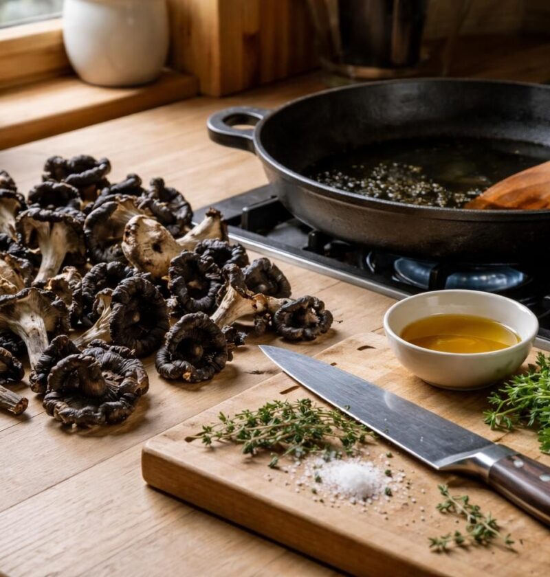 découvrez comment cuire des trompettes de la mort avec nos astuces incontournables et recettes savoureuses pour sublimer ce champignon délicat.