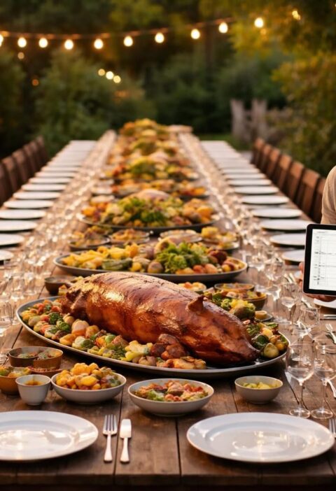 découvrez comment calculer simplement le prix d'un cochon grillé pour 100 personnes, en tenant compte des portions, des ingrédients et des coûts pour réussir votre repas sans stress.