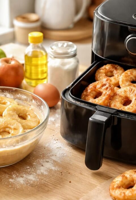 découvrez notre recette simple et rapide pour réussir des beignets aux pommes croustillants et délicieux à l'airfryer à chaque fois.