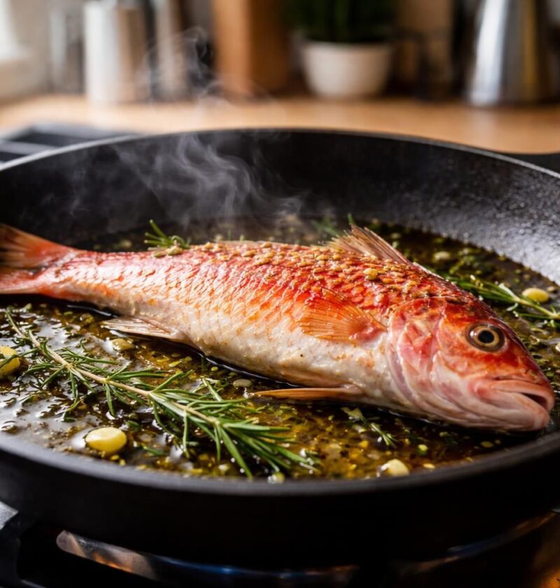 découvrez comment réussir la cuisson du rouget à la poêle en quelques minutes grâce à nos astuces simples et efficaces pour un poisson parfaitement doré et savoureux.