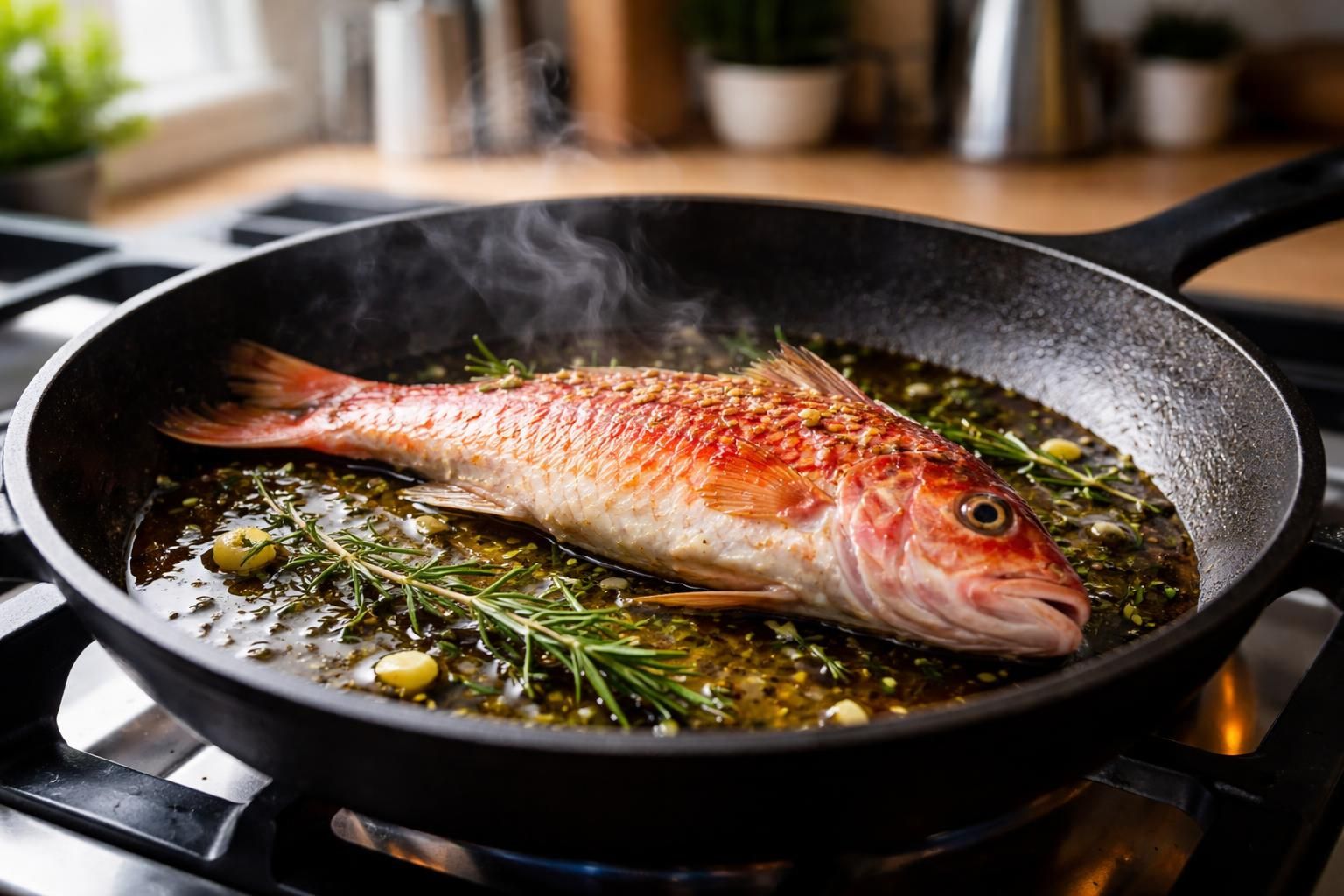découvrez comment réussir la cuisson du rouget à la poêle en quelques minutes grâce à nos astuces simples et efficaces pour un poisson parfaitement doré et savoureux.