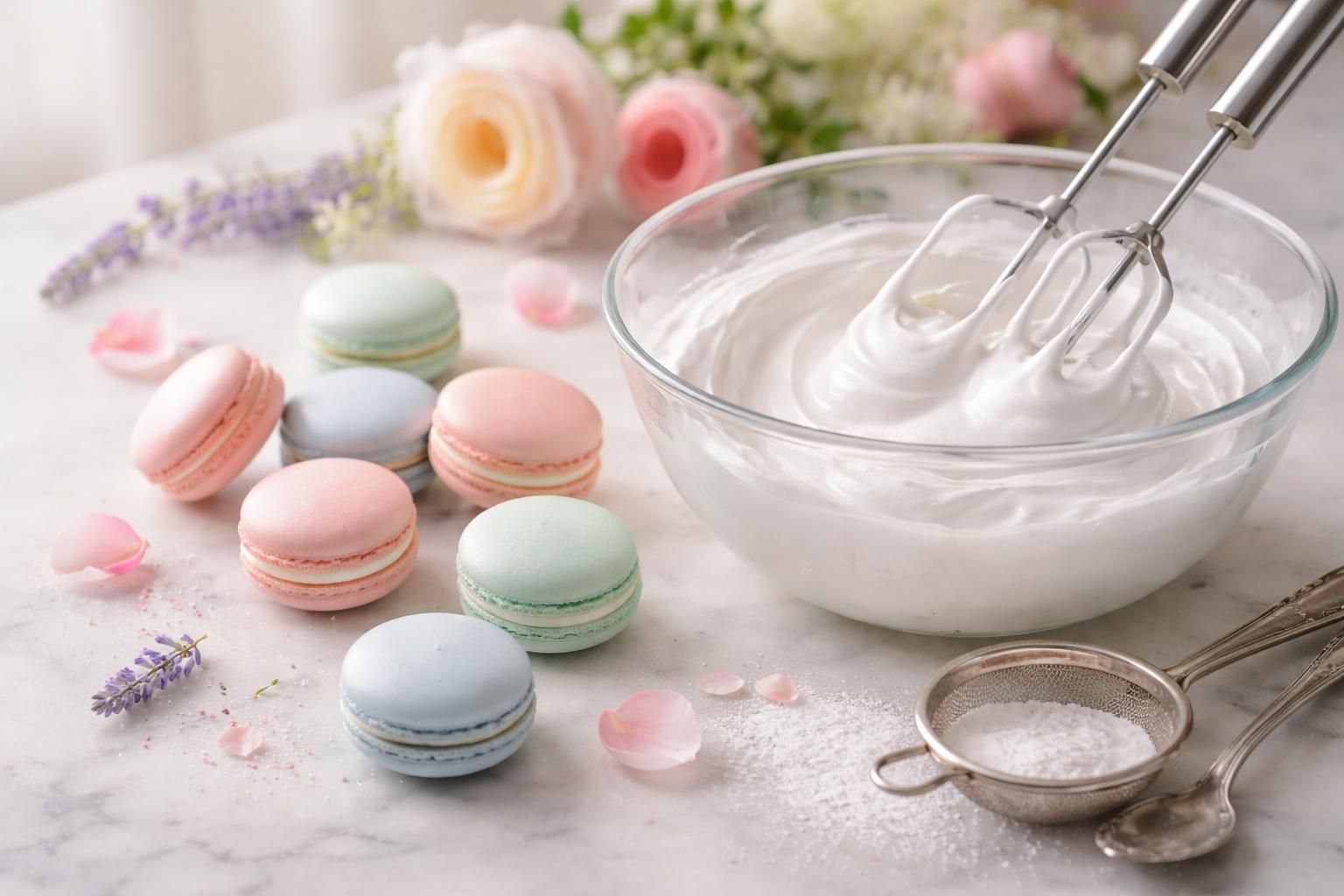 découvrez la recette parfaite du macaron alliant élégance et douceur grâce à la meringue française, expliquée étape par étape pour réussir vos pâtisseries maison.