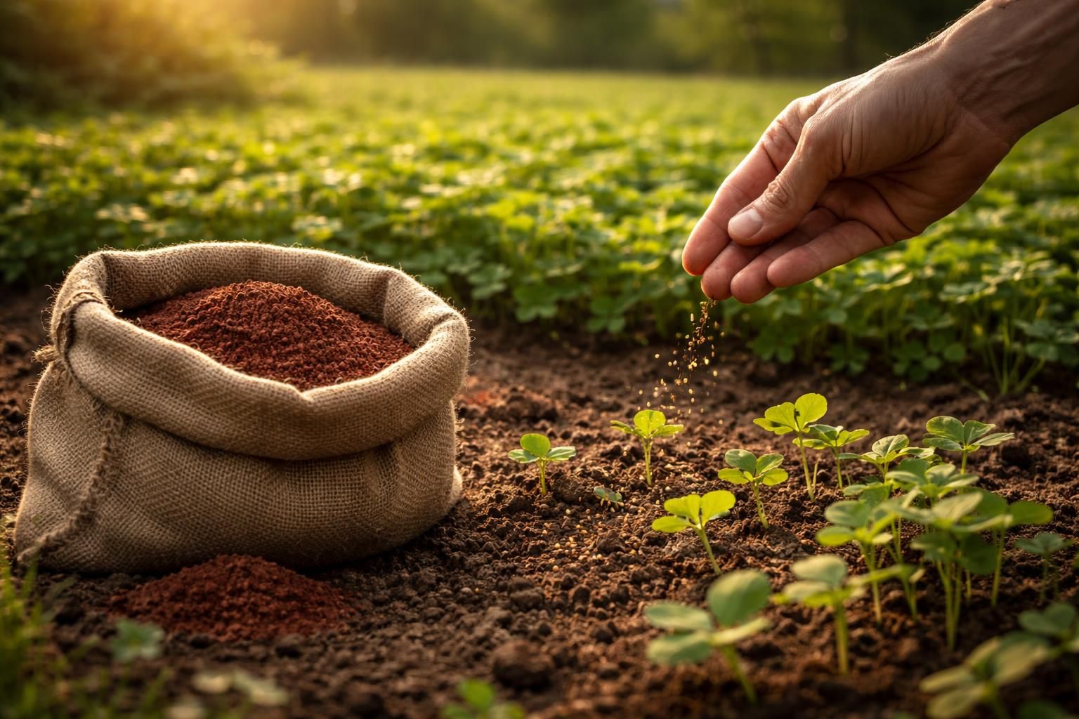 découvrez comment la farine de sang et le trèfle peuvent revitaliser vos sols et garantir des cultures robustes et durables grâce à ce secret naturel.