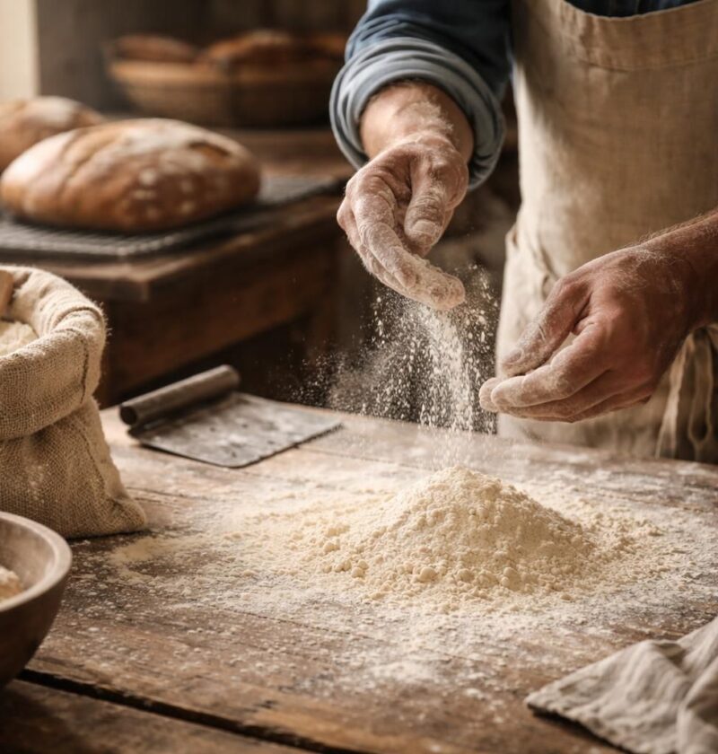 découvrez les astuces de boulanger pour utiliser la farine idéale et réussir un savoureux pain de campagne maison, croustillant et parfumé.