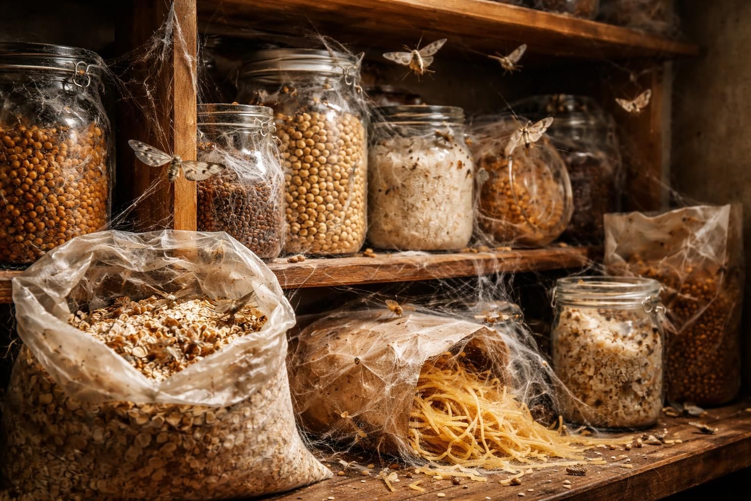 découvrez comment les mites alimentaires peuvent nuire à votre santé et contaminer vos aliments, et apprenez à les prévenir efficacement.