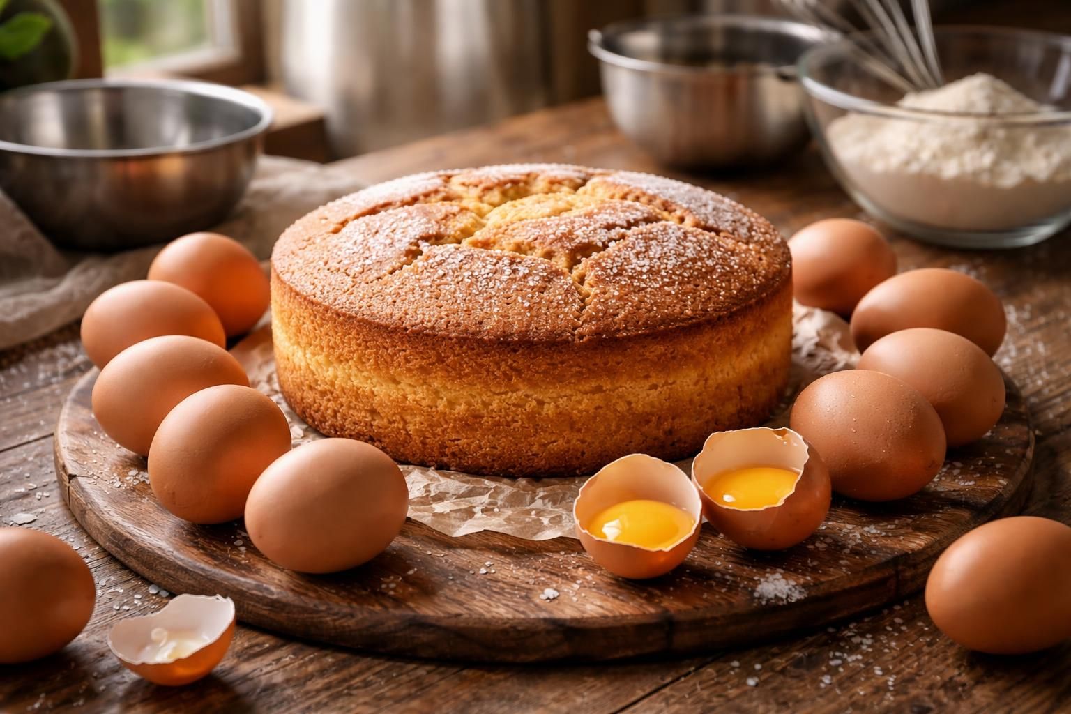 découvrez comment préparer un gâteau exceptionnel avec 12 œufs entiers, où chaque étape révèle l'art de la cuisine pour un dessert gourmand et unique.