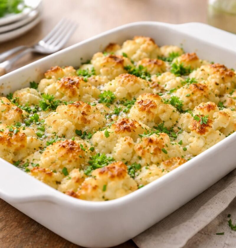 découvrez notre recette de gratin de chou-fleur léger sans béchamel, idéale pour des dîners savoureux et peu caloriques. simple, sain et délicieux !