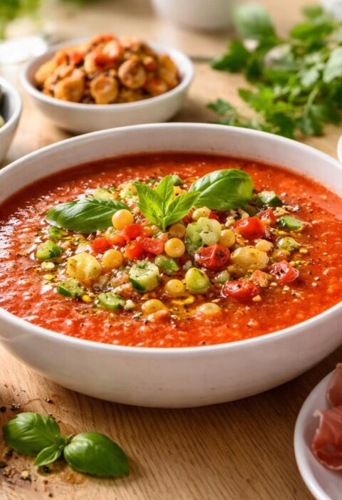 découvrez l'art de l'accompagnement du gaspacho avec nos recettes créatives et savoureuses pour sublimer ce classique rafraîchissant.