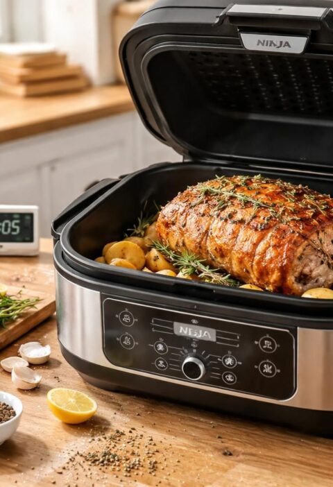 découvrez le temps de cuisson idéal pour un rôti de porc parfait à l'air fryer ninja, accompagné de conseils pratiques et astuces pour réussir votre recette à tous les coups.